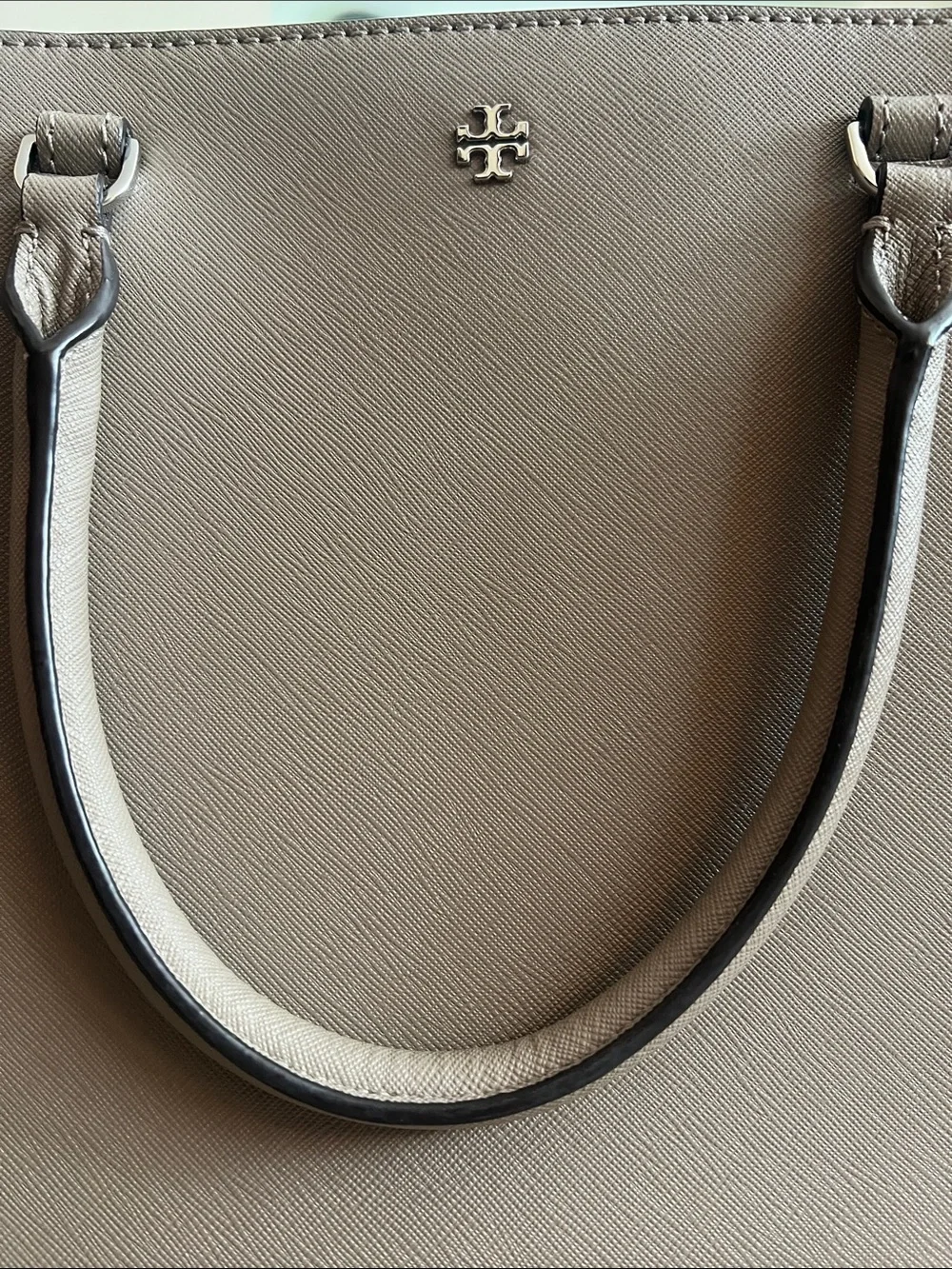 Tory Burch Gray Tote Bag